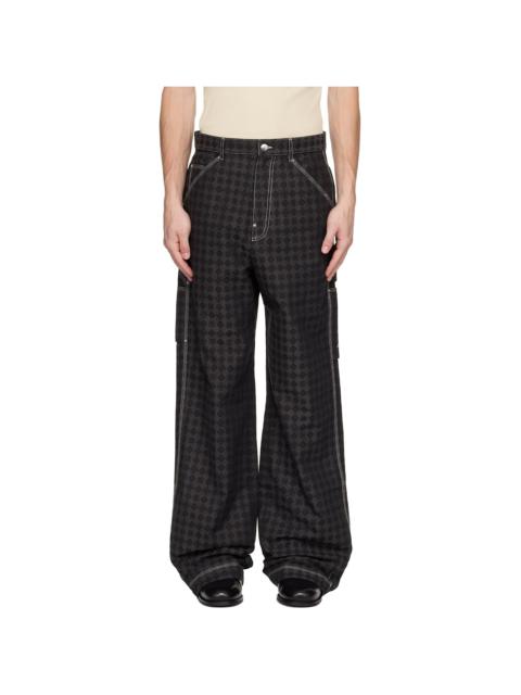 AMIRI Black MA Quad Work Trousers