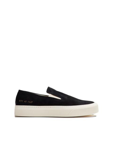 Common Projects slip-on suede sneakers