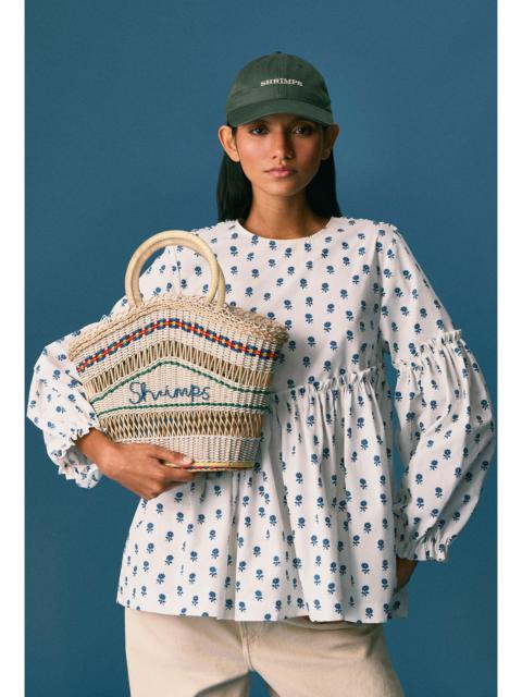 SHRIMPS Anthea Blouse - Delft Flower
