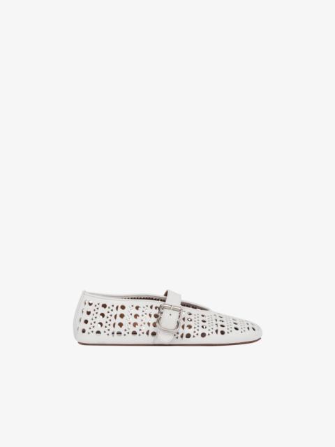 Alaïa VIENNE LAMBSKIN BALLET FLATS