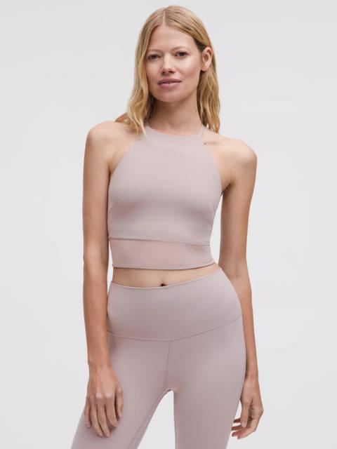 lululemon Nulu High-Neck Mesh-Hem Tank Top *Light Support, B/C Cup