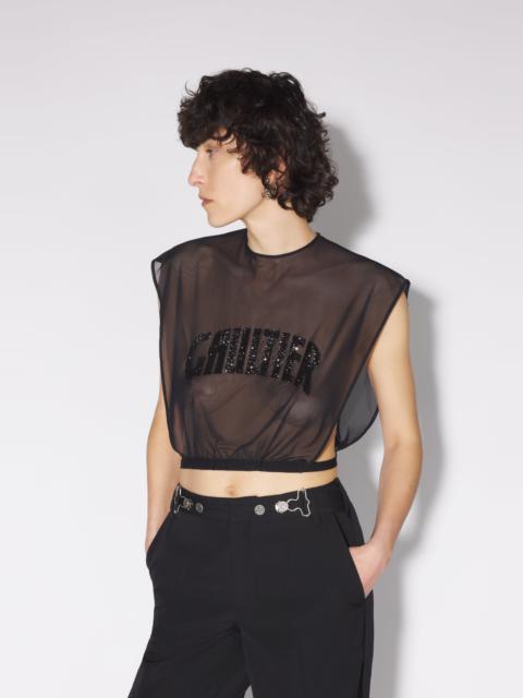 THE GAULTIER TULLE TOP