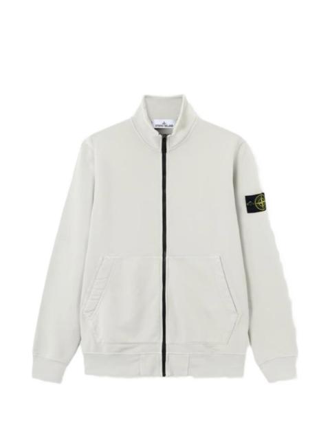 Stone Island zip-up high-neck sweatshirt