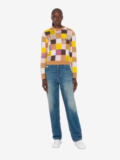 Moschino WOOL AND CASHMERE BLEND PULLOVER