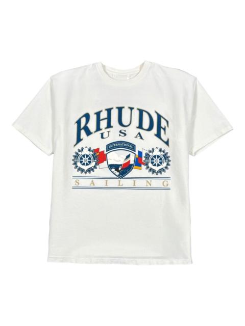 Rhude icon sailing T-shirt