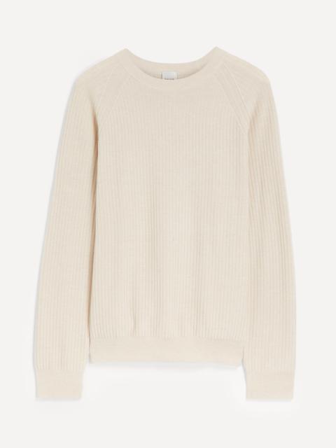 Paul Smith Merino Wool-Cotton Ribbed Jumper