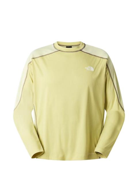 The North Face logo-print long-sleeve T-shirt