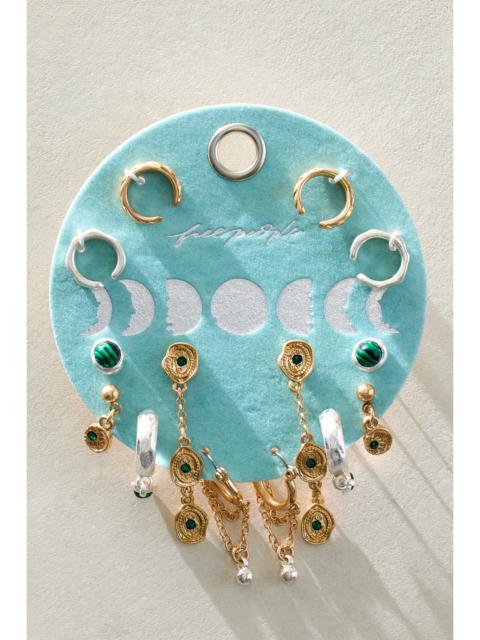 FREE PEOPLE Driftwood Earring Set