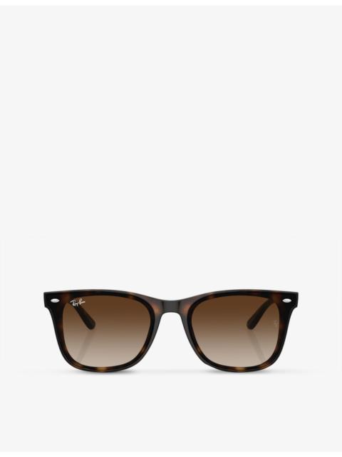 Ray-Ban RB4420 square-frame injected sunglasses