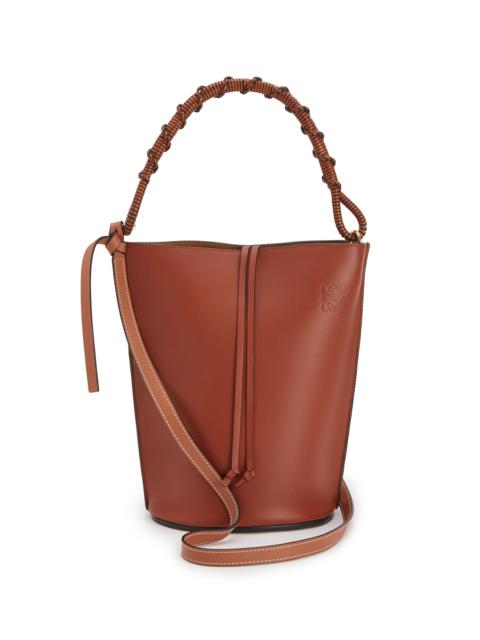 Loewe Gate Bucket Handle bag in natural calfskin