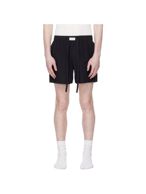entire studios Black Pajama Shorts