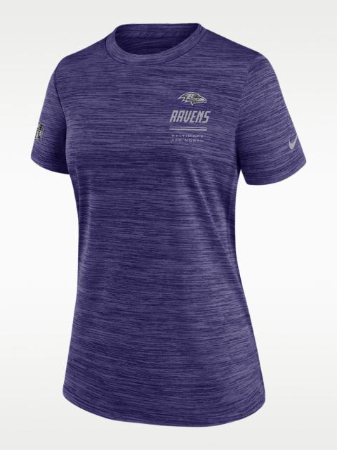 Nike Baltimore Ravens Sideline Velocity Women's Nike Dri-FIT NFL T-Shirt