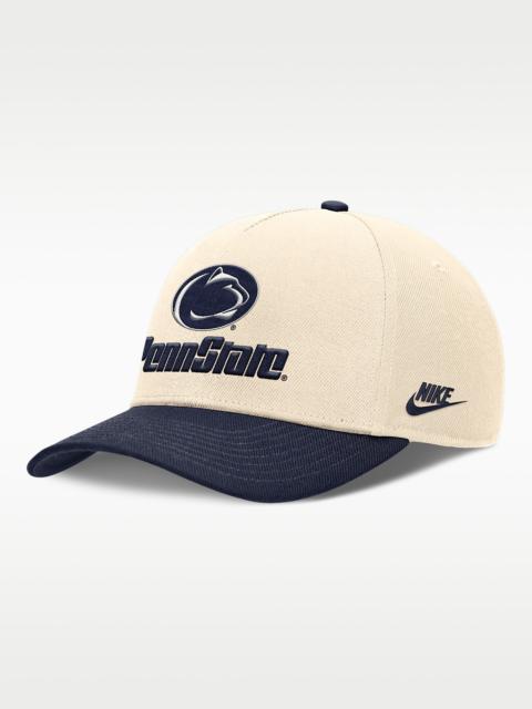 Nike Penn State Primetime Rise Academic Men's Nike Dri-FIT College Adjustable Hat