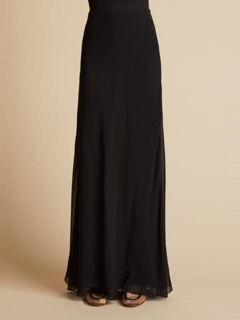 The Mauva Skirt in Black