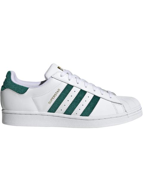 adidas Superstar Chenille Stripes Cloud White Green