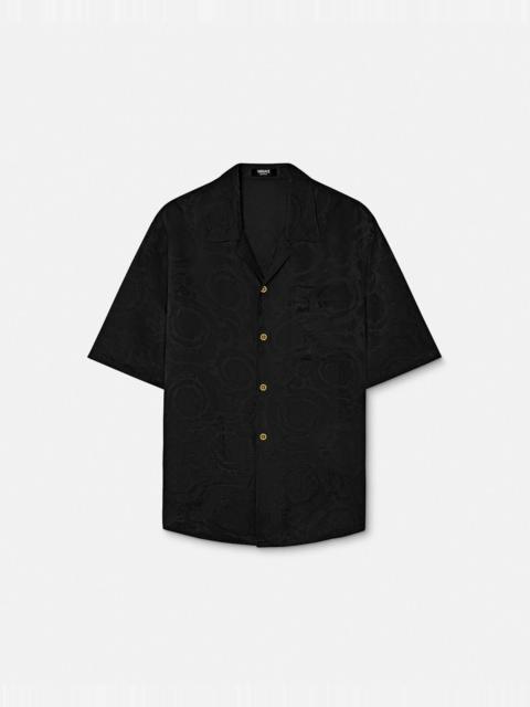 VERSACE Barocco Jacquard Poplin Shirt