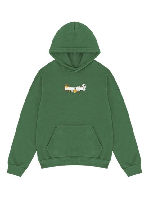 DENIM TEARS embroidered floral hoodie