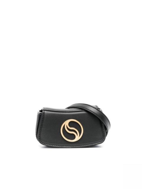 Stella McCartney S logo plaque curved belt bag