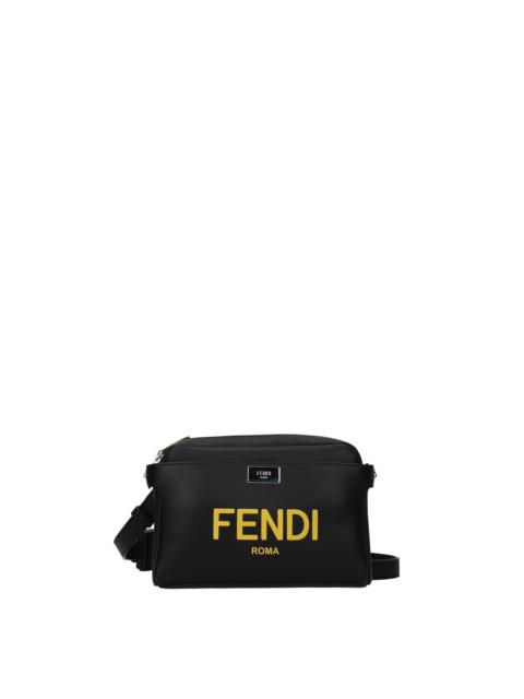 FENDI Backpacks and bumbags Leather Black