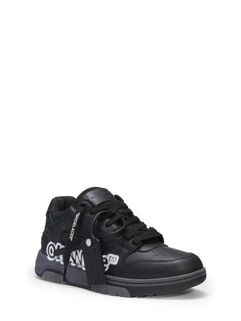 Out of Office Mid Top Sneaker in Black/White