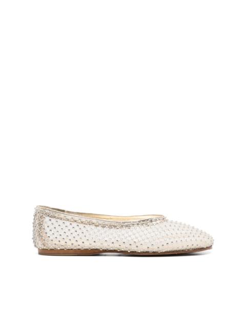 forte_forte crystal-embellished ballet flats
