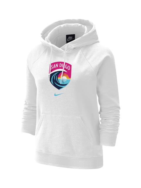 San Diego Wave Nike Women's Soccer Varsity Fleece Hoodie