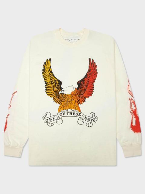One Of These Days AN AMERICAN ORIGINAL L/S T-SHIRT - BONE