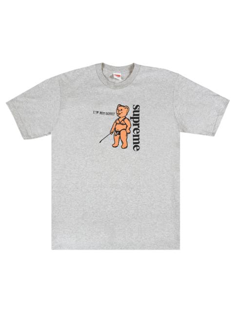 Supreme Not Sorry Tee 'Heather Grey'