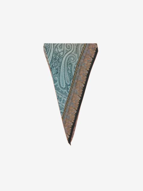 Pierre-Louis Mascia paisley-print scarf