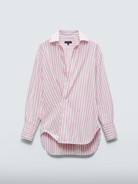 Indiana Striped Cotton Poplin Shirt
Relaxed Fit Button Down