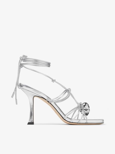Jemma 90
Silver Metallic Nappa Sandals