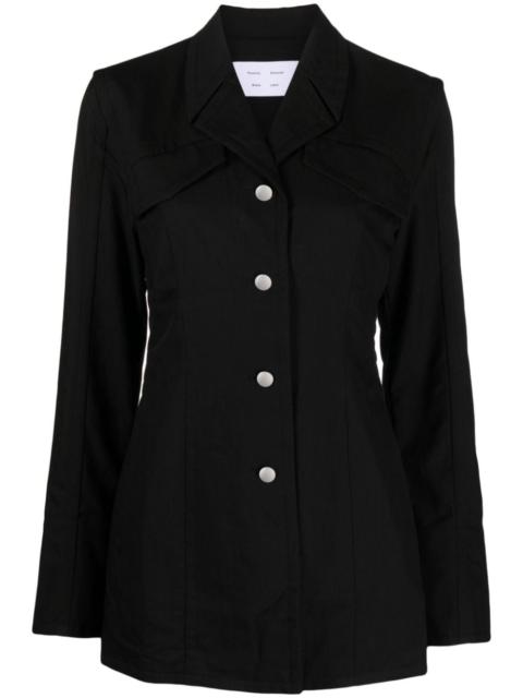 Proenza Schouler tailored single-breasted jacket