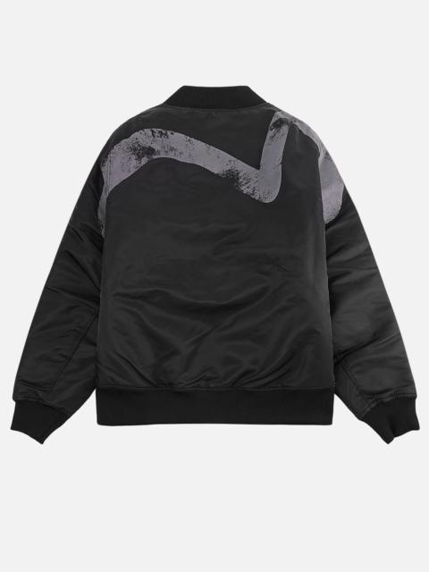 EVISU Padded Sun-Faded Daicock Bomber Jacket