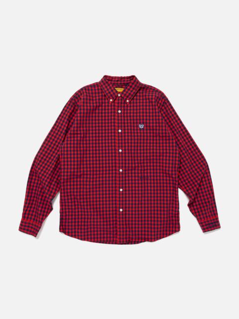 GINGHAM CHECK BUTTON DOWN SHIRT