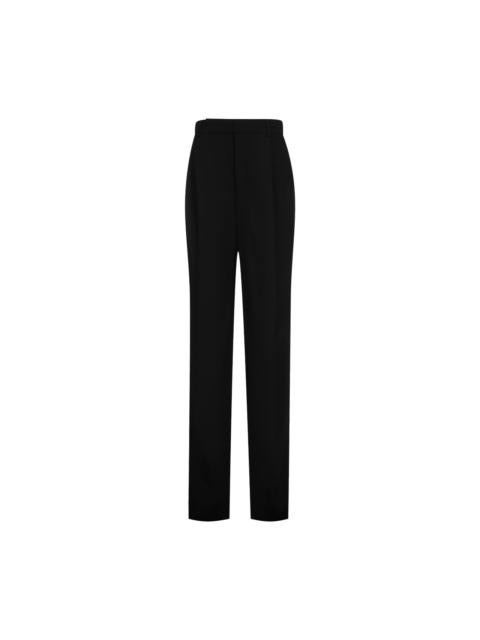 SAINT LAURENT Tailored Crepe Trousers