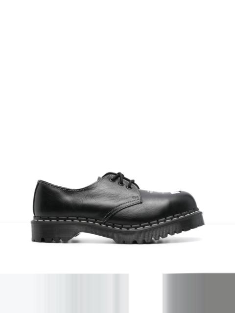 Dr. Martens leather derby shoes
