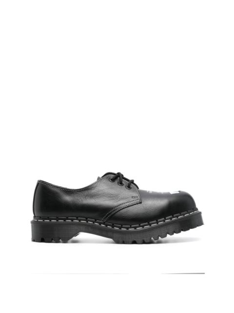 Dr. Martens leather derby shoes