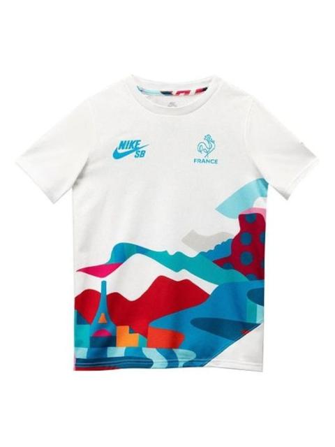 Nike Nike SB x Parra France Federation Kit Crew Jersey 'White Multi' CT6146-100