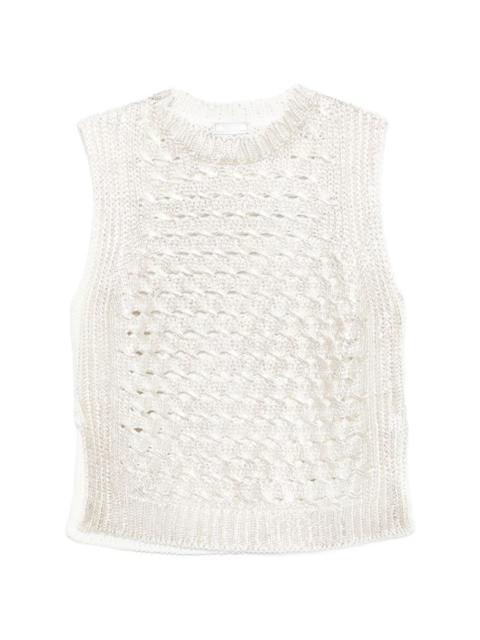 PESERICO crew-neck vest