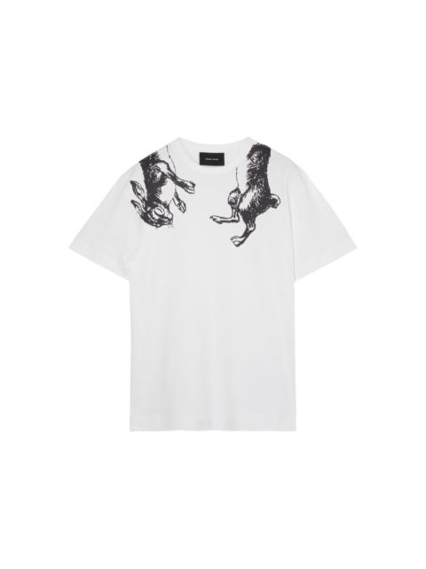 【関税込み】Hare Illustration T Shirt - Simone Rocha - Cotto SIMONE ROCHA Tortoise & Hare Logo Print cotton T-shirt