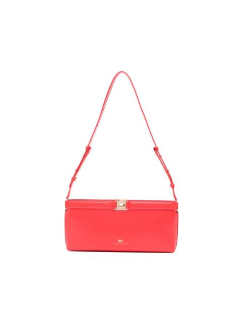 ELISABETTA FRANCHI Naplak hardware leather satchel