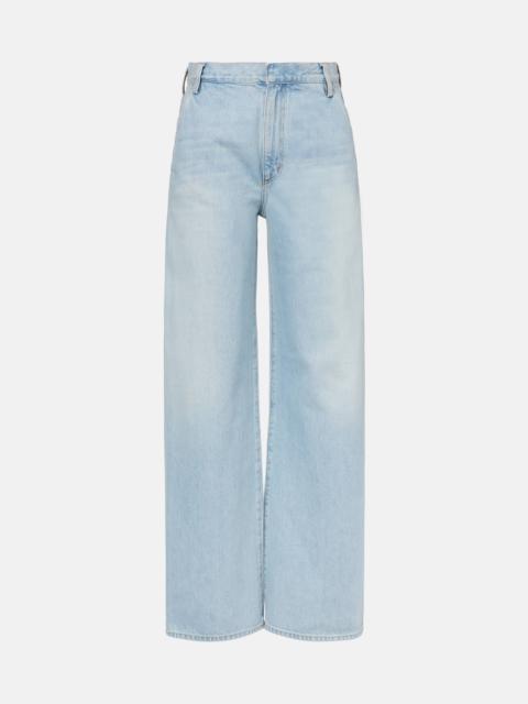 AGOLDE Shona high-rise wide-leg jeans