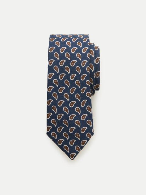 J.CREW Italian wool tie in paisley