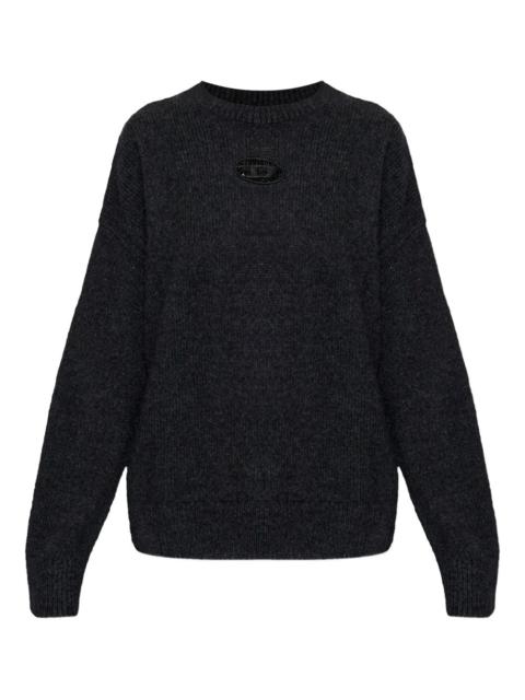 Diesel M-Areeta logo cut-out sweater