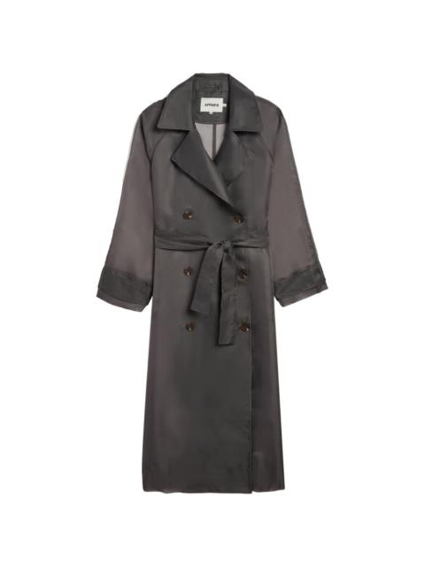 APPARIS Lana belted trench coat