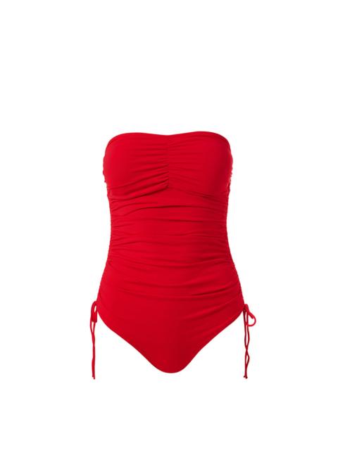 MELISSA ODABASH SYDNEY RED SWIMSUIT