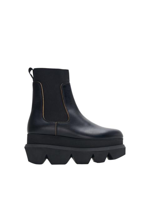 靴 sacai Wingtip Engineer Sock Boots sacai Wingtip Engineer Sock Boots | REVERSIBLE