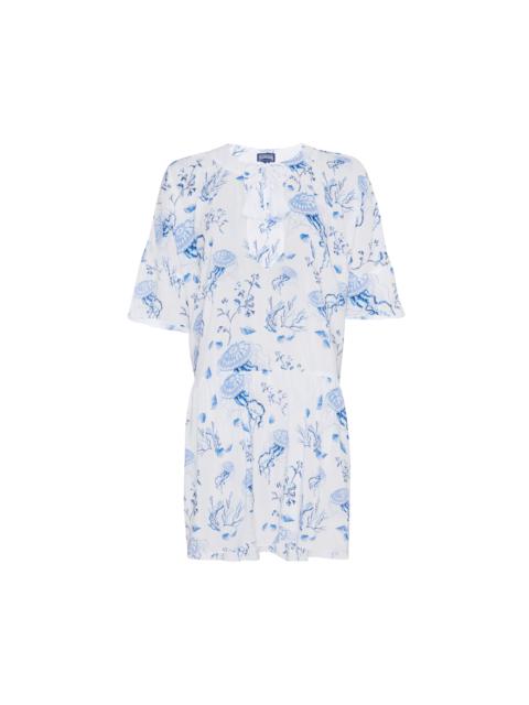 Vilebrequin Women Viscose Dress Medusa and Shells