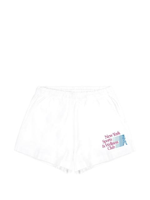 Sporty & Rich NY Motion Disco shorts