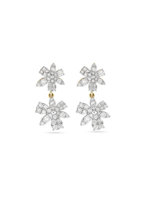 STONE AND STRAND Grand Magnolia Drop Earrings